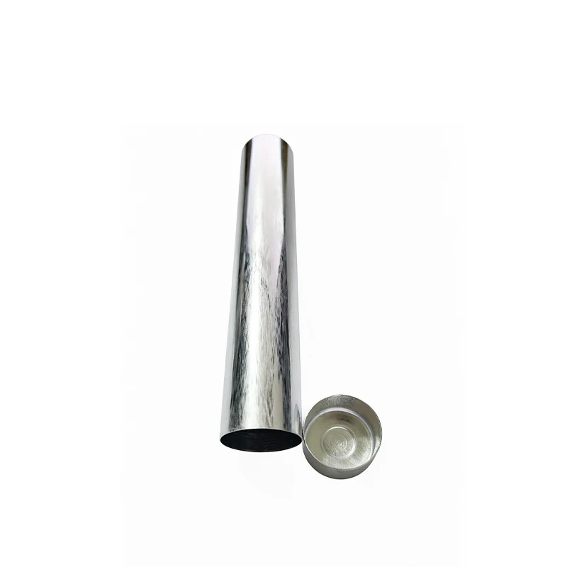100pcs Dental Lab Aluminum Tube Empty Cartridges For Flexible Acrylic 22* 120mm
