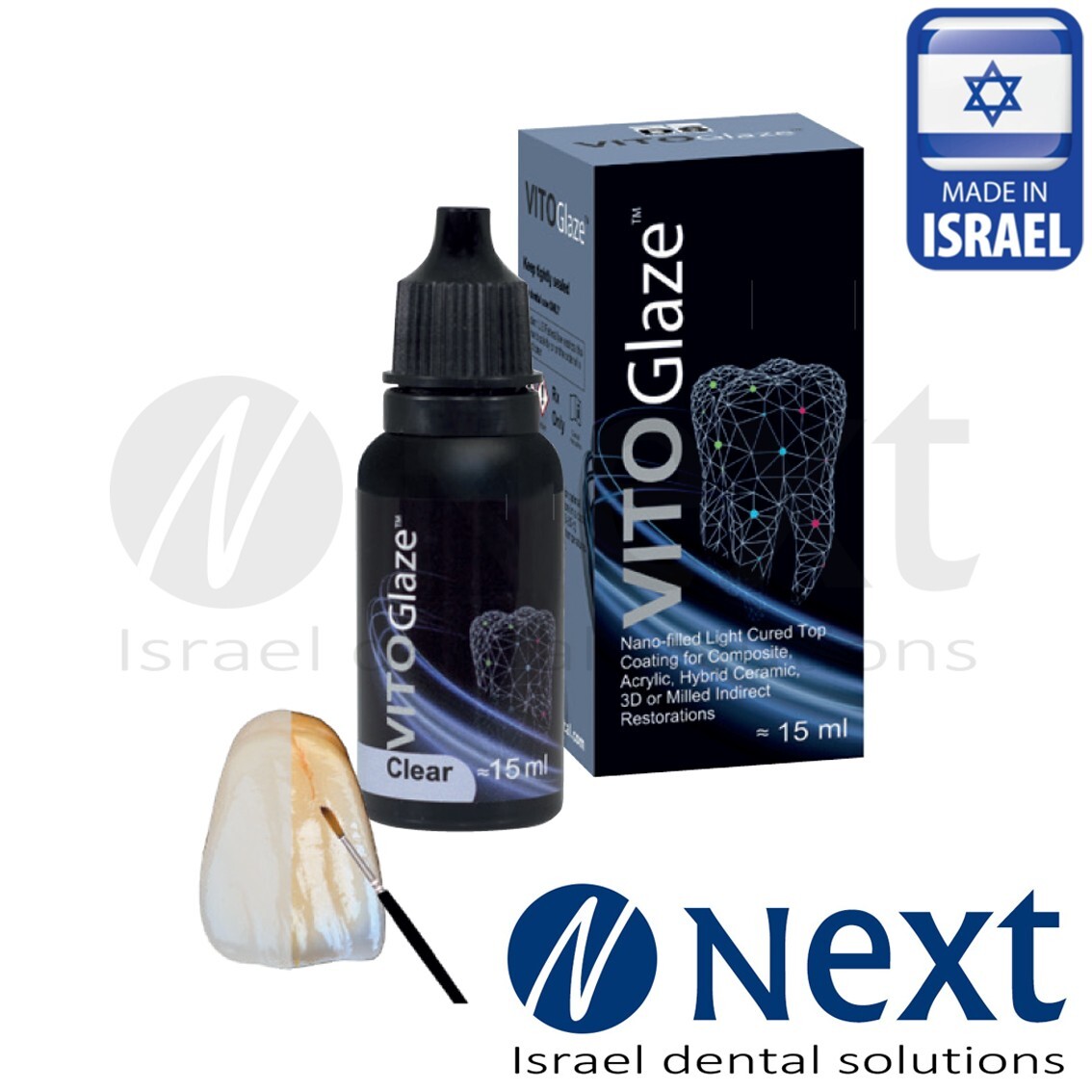 Dental Vito Glaze Nano Filled LC Coating 15 ml