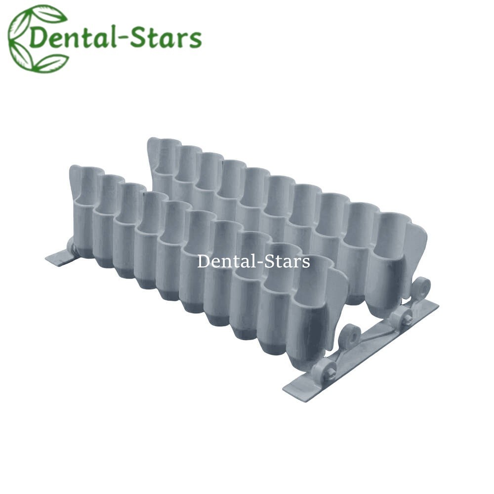 Dental Composite Syringe 20-Unit Stand Syringe Holder Organizer Applicator Rack