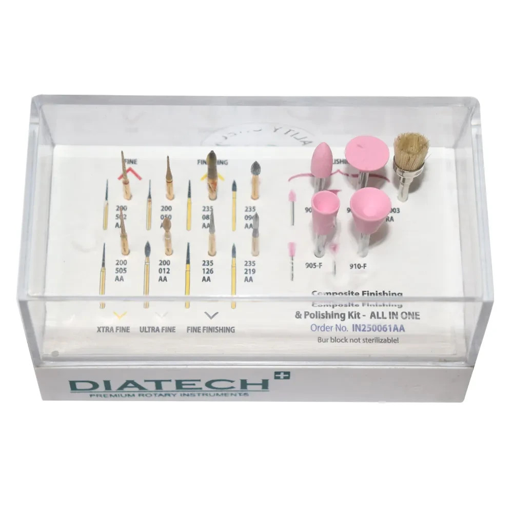 Coltene Dental DIATECH ALL IN ONE Composite Finishing & Polishing 13 pcs Kit