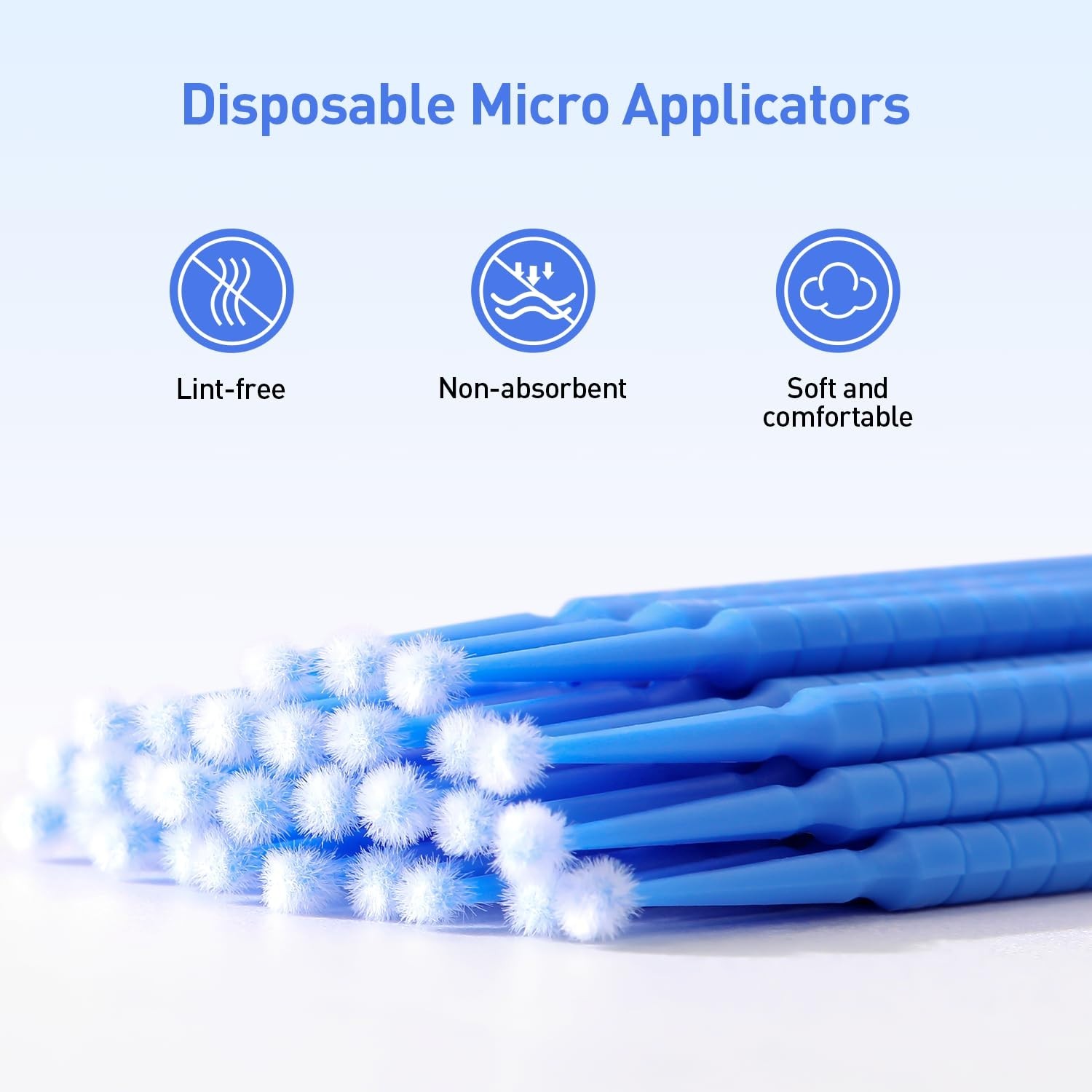2000 Dental Micro Swabs – Regular Applicator Brushes