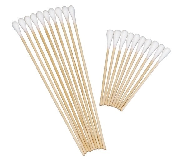 PREMIUM COTTON TIPPED APPLICATORS 3″ NS SINGLE TIPPED WOODSHAFT 1000 DENTAL