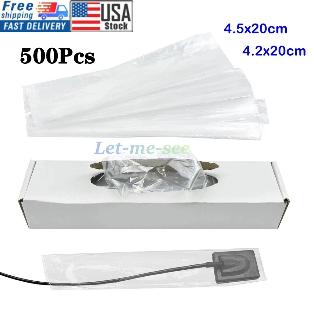 Disposable Dental Sensor Sleeves, Barrier Plastic Digital 8″ x 1 3/8″ 4.2/4.5×20