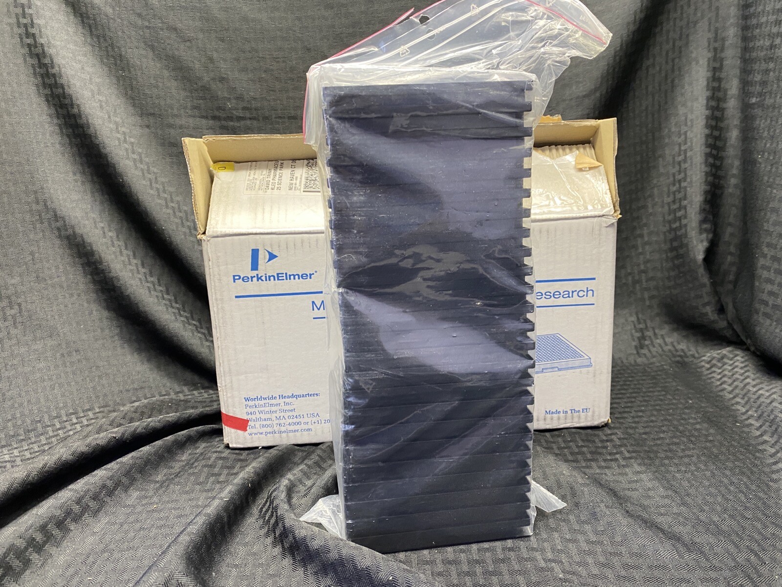 (50) PerkinElmer PS High Binding Black Isoplate 96 Well Plates 6005570