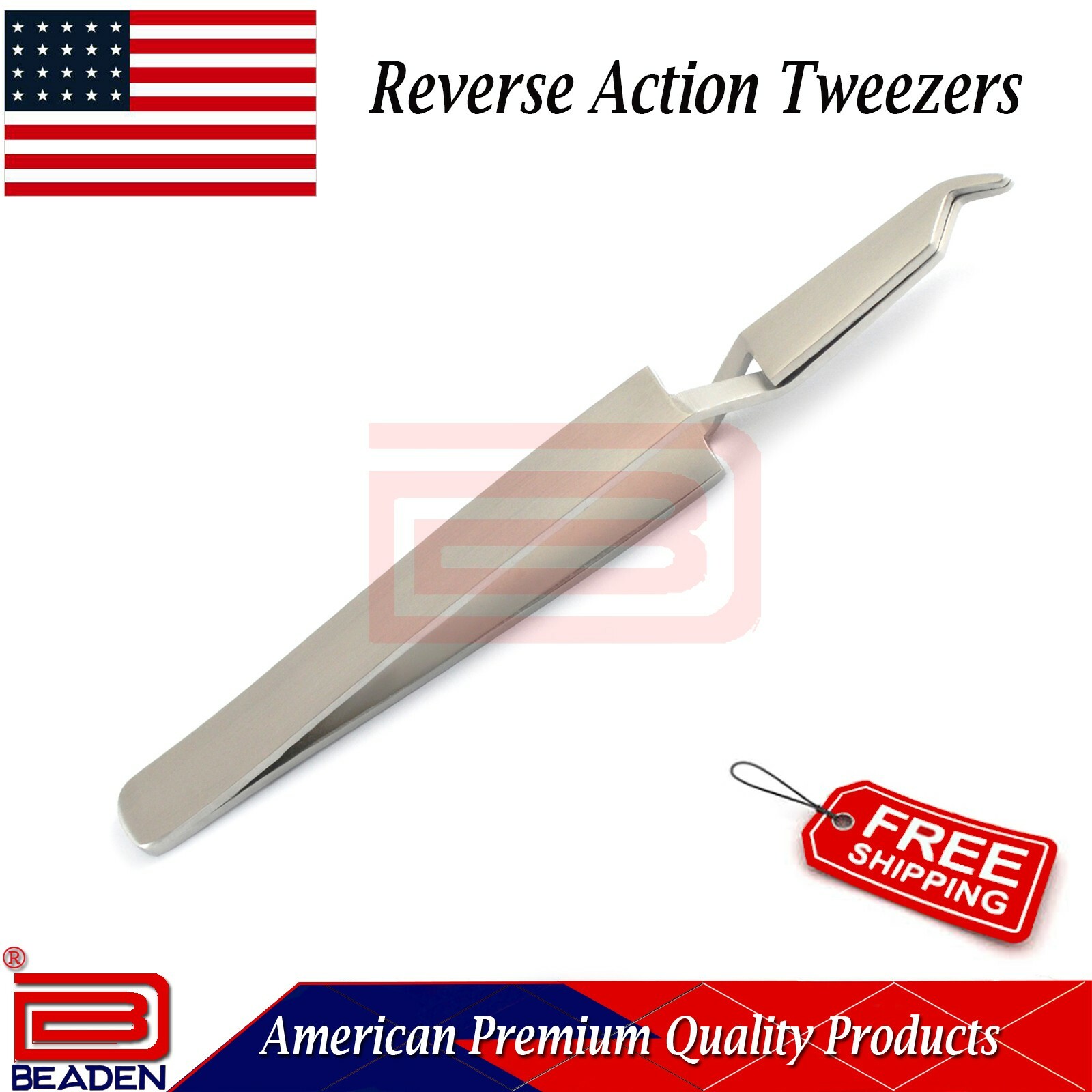 Dental Orthodontic Buccal Tube Tweezers Reverse Action Tweezer