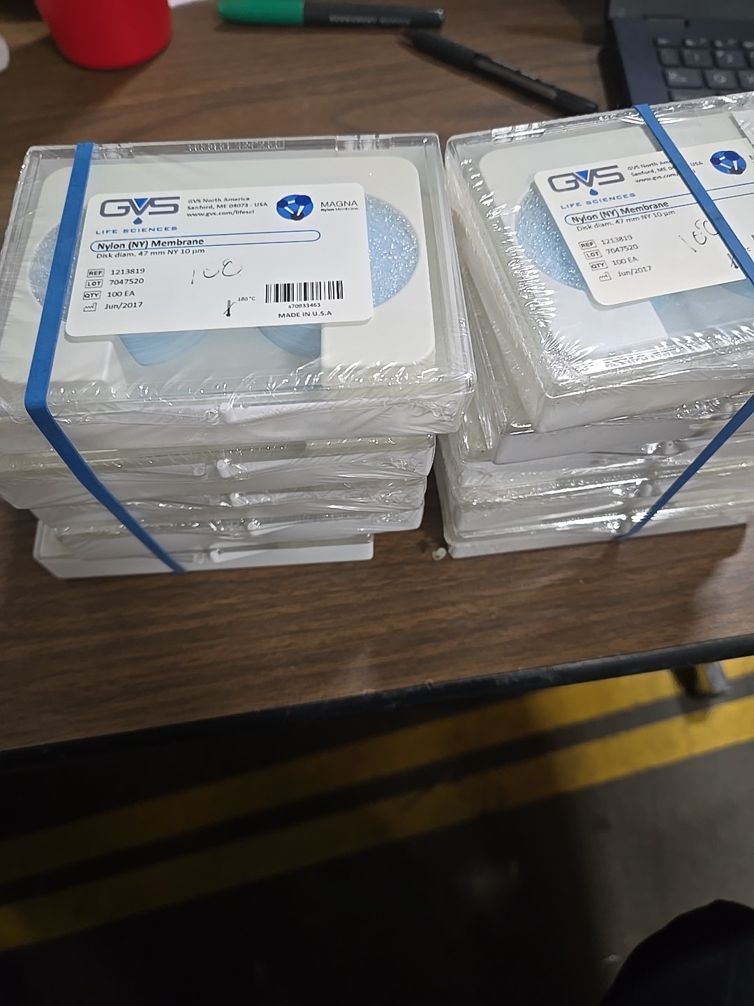 GVS LIFE SCIENCES NYLON MEMBRANE DISCS 1213819 NEW 10 BOXES