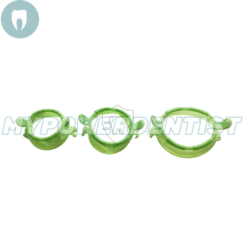 20Pc Dental Mouth Opener Lip Cheek Retractor Smile Face Saliva Tube Holder S/M/L