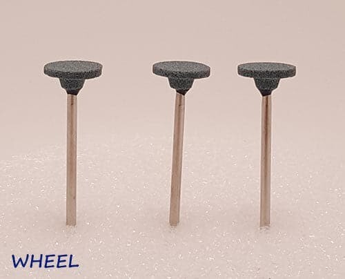 Green HP Mounted Grinding Stone G0~, 100/Pk.