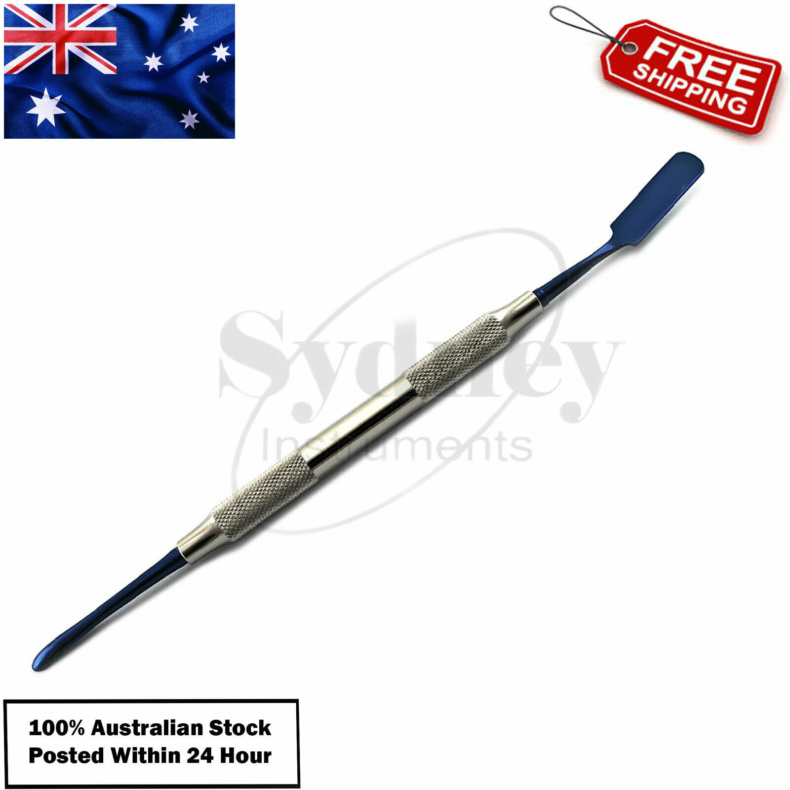 X5 Prichard Implant Surgical Instruments Double Ended Blue Tip Hollow Handle