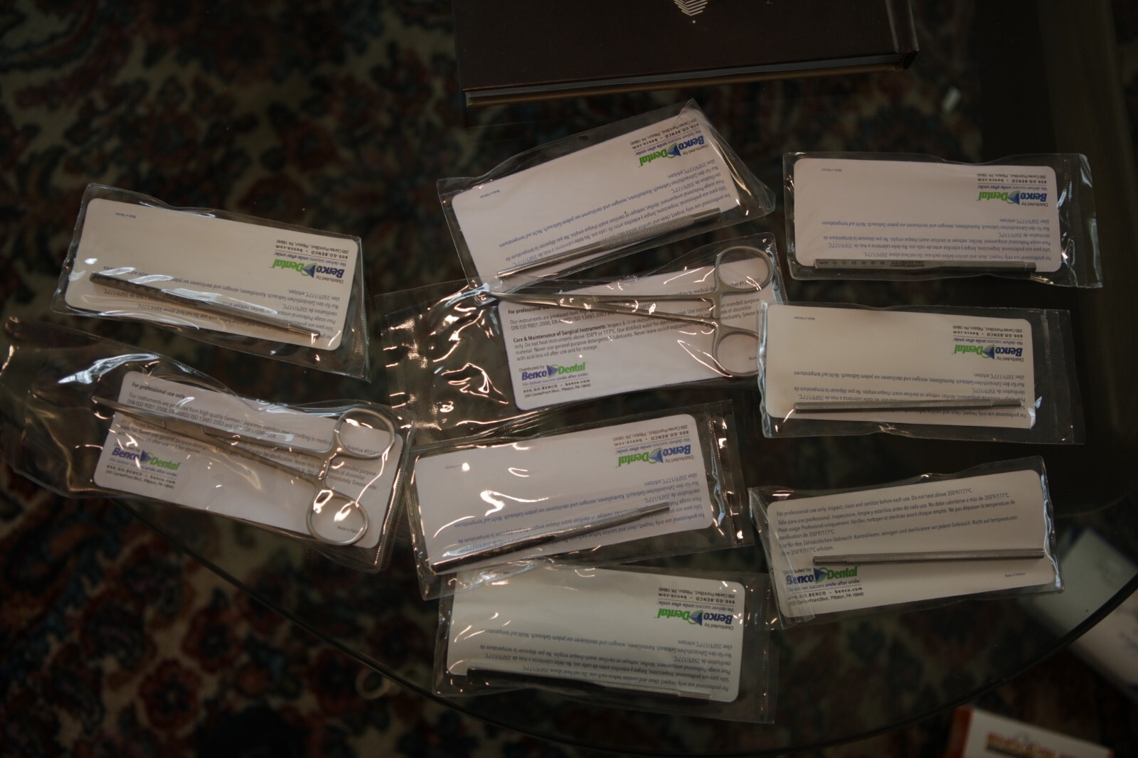 Lot of Benco Dental Mirror Handle’s and Accessories New