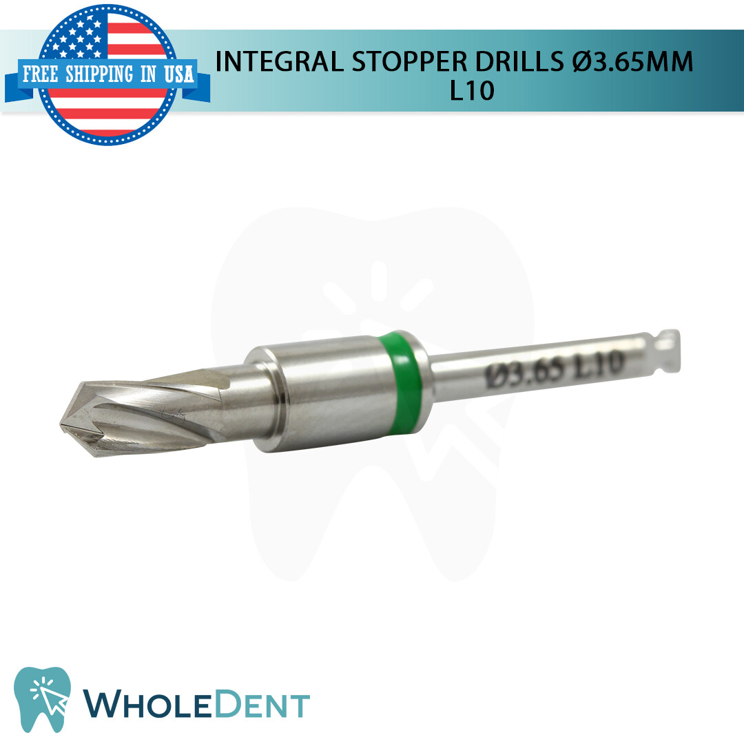 Surgical Integral Stopper Drill Ø3.65 External Irrigation Dental Implant
