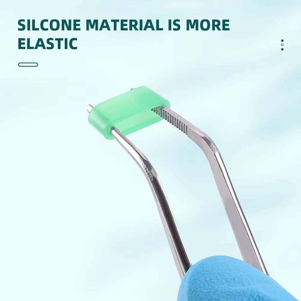 200Pcs Dental Hygienist Instrument Silicone Color Code Rings Autoclavable S+L