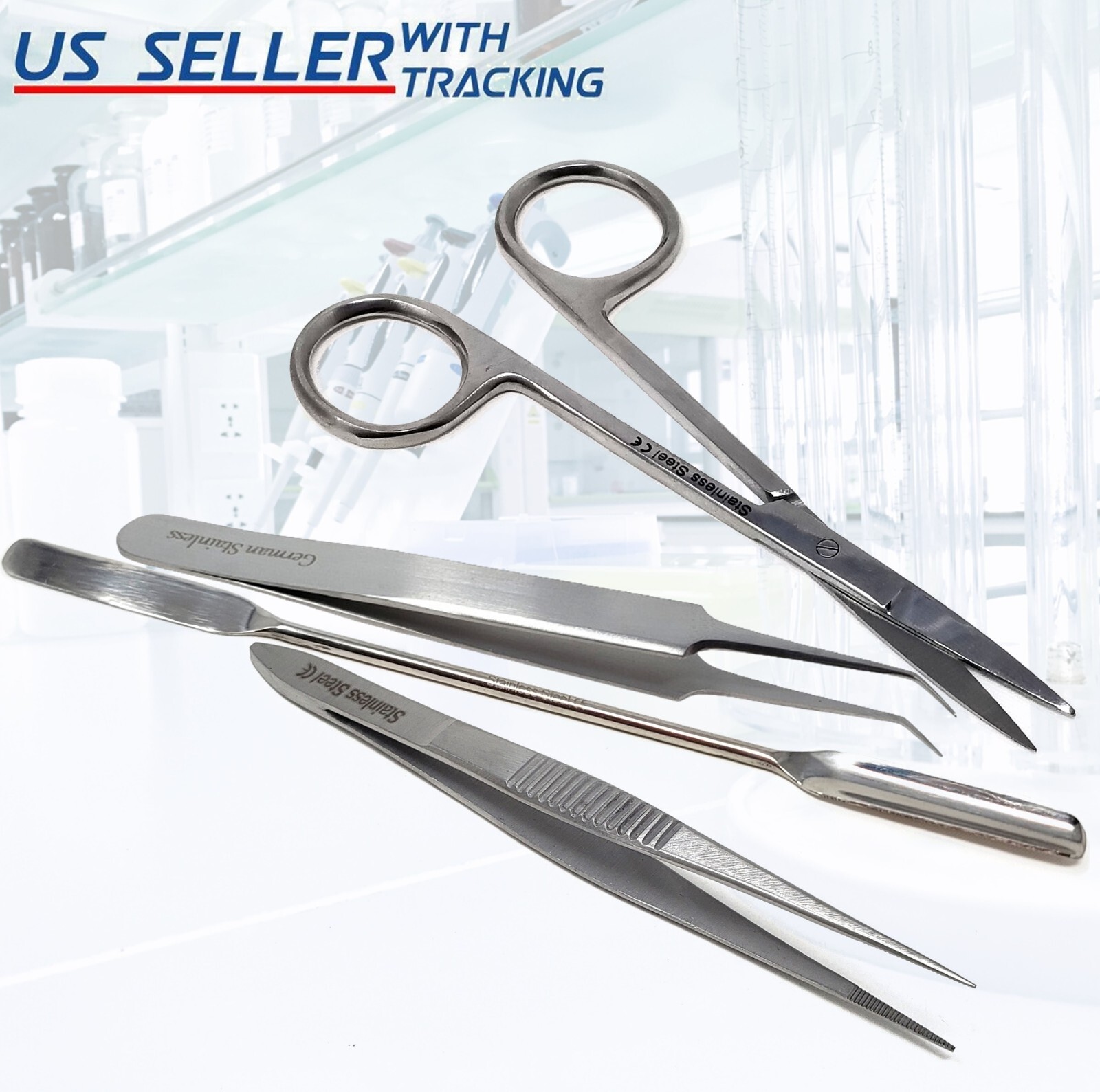 Premium Quality Doll Restringing &Stuffing Bears Repair Serrated Pliers Hemostat
