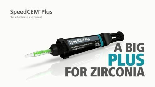 Ivoclar Speedcem Plus Self-Adhesive Self-Curing Resin Cement 9gm TR Shade