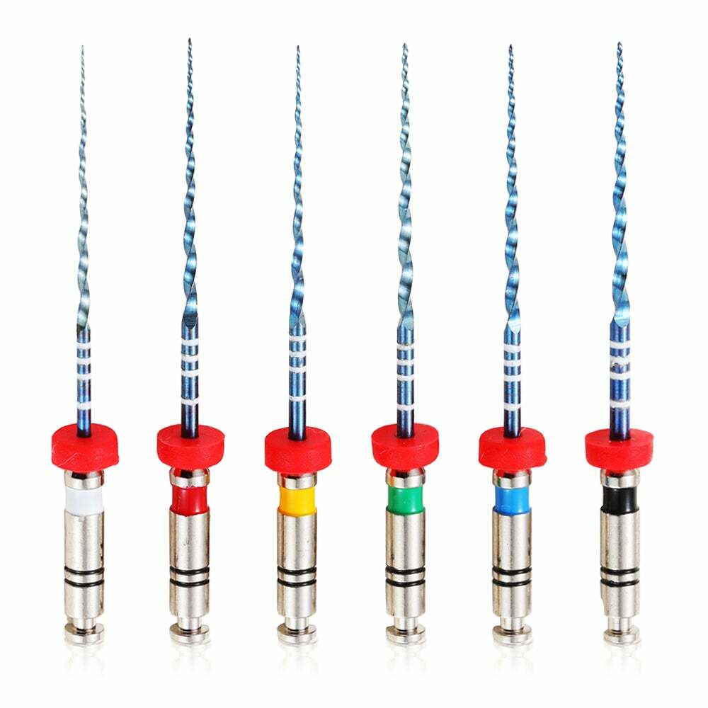 V Blue Dental NiTi Rotary Endo Files Heat Activated Endodontic Files #15-#60
