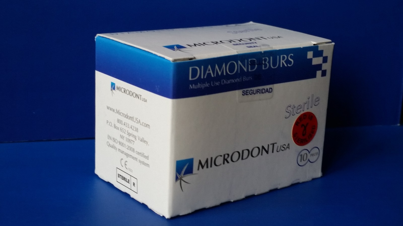Microdont USA Multi-use Diamond Burs 846-016 Medium Long (21.0mm) 10Box