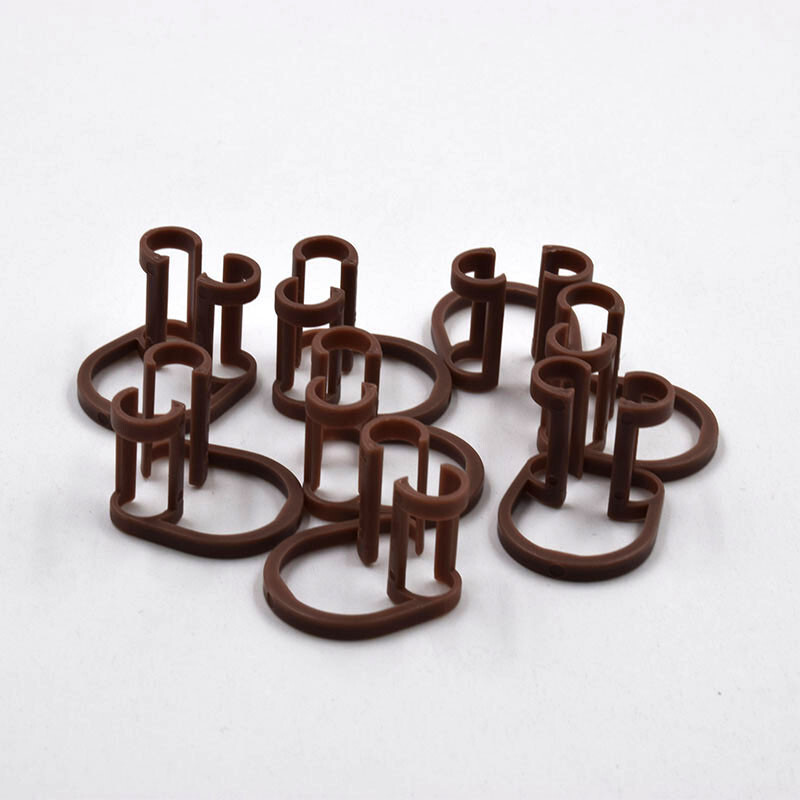 Dental Roll Equipment Orthodontic Disposable Cotton Brown/Blue/Grey Holder Clips