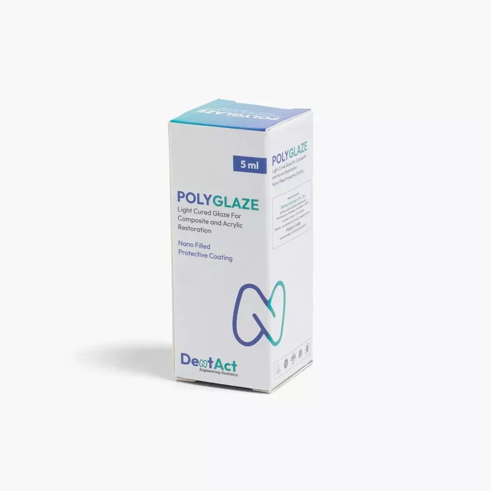DentAct PolyGlaze Light Cured Glaze For Composite and Acrylic Restoration
