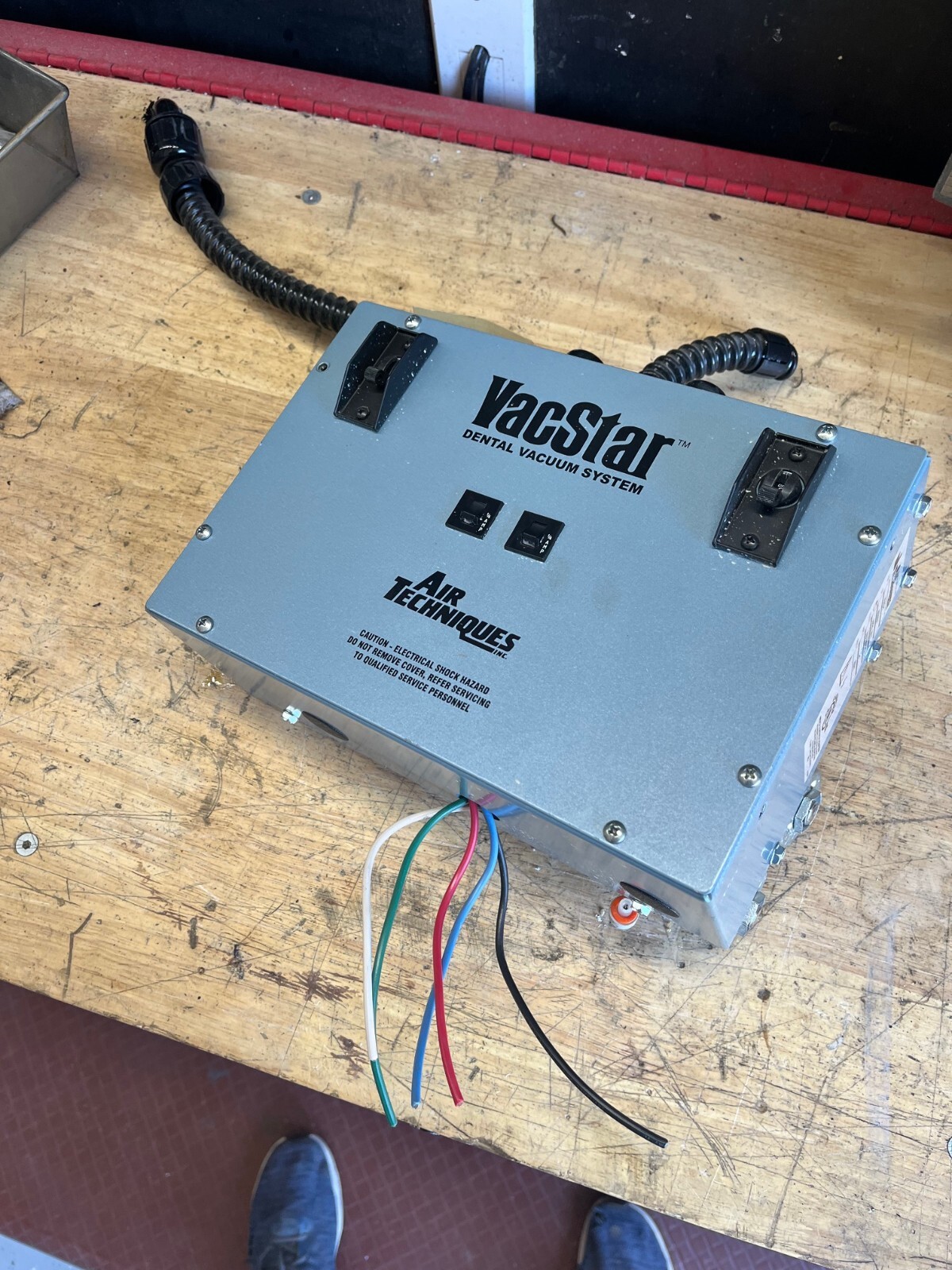 Air Techniques VacStar 80H / VS80H Dental Vacuum Pump Control Panel W/Utilities