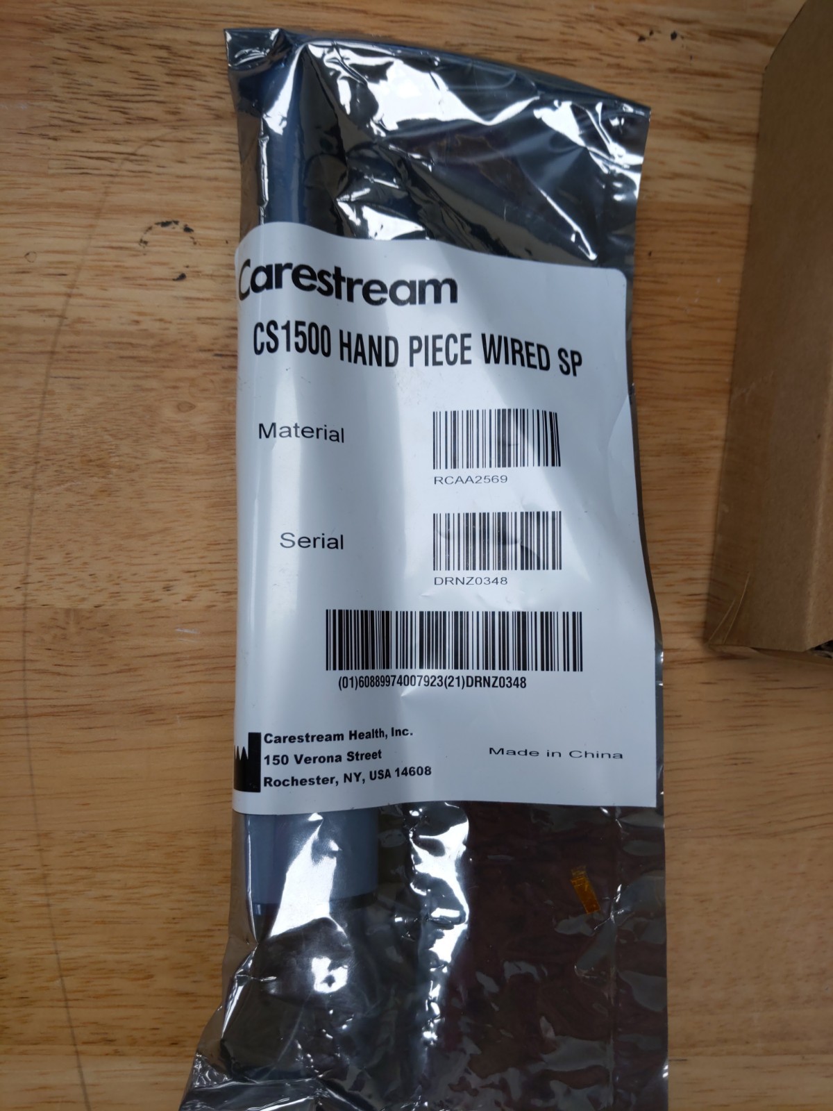 Carestream Dental CS 1500 WIRED USB Intraoral Dental Camera Kit With cable