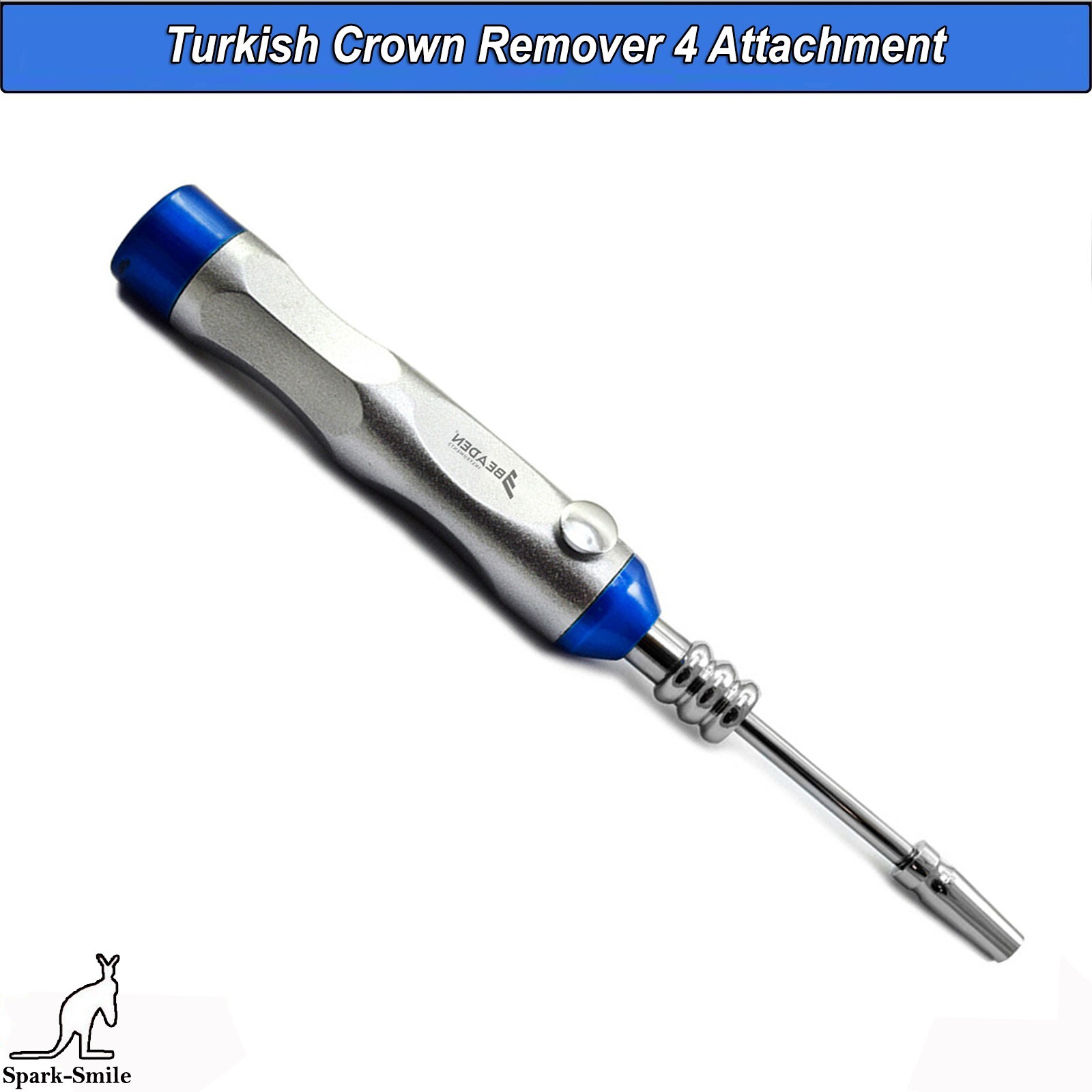 Orthodontic Turkish Crown Remover 4 Tip Bridge Restoration Lab Instruments
