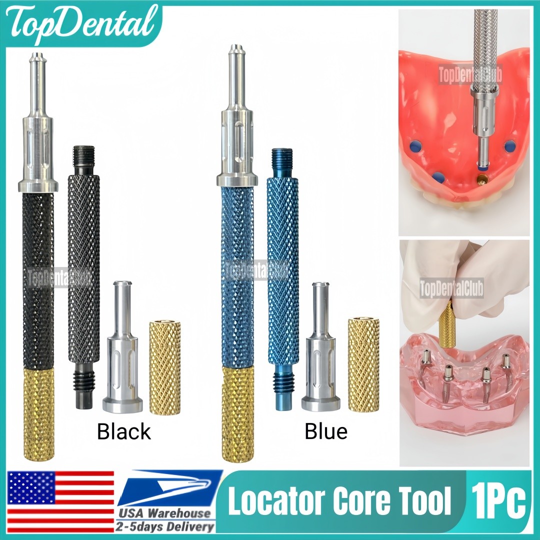 US Dental Universal Implant Locator Retention Cap Insertion Extraction Core Tool