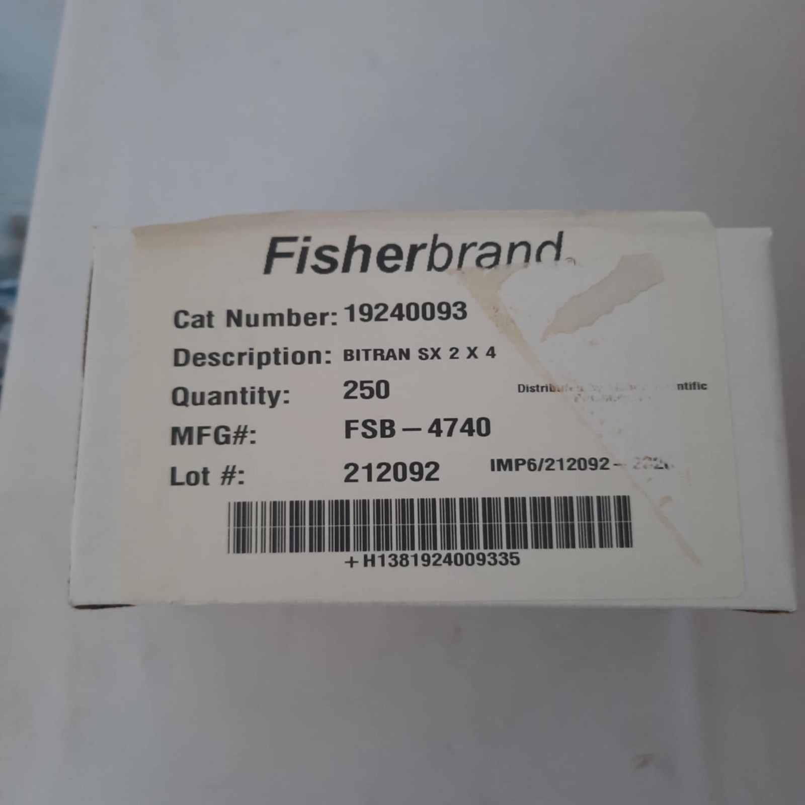 Fisherbrand Bitran Specimen Storage Bags, 2″ x 4″, 19-240-093, 136/pack
