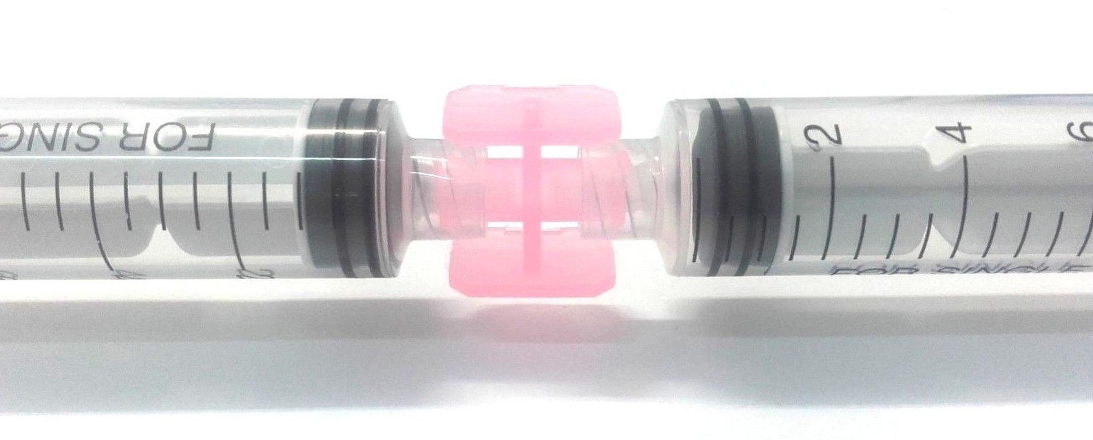 RAPIDFILL Luer Lock-to-LL Connectors -Blue-Pink-Green-Transparent 5 pcs/ set
