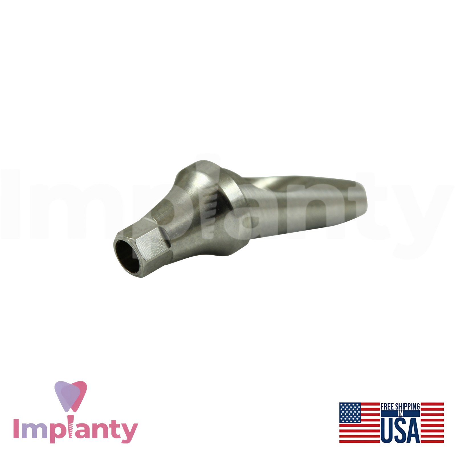 0sstemTS Compatible Mini Platform Angled Anatomic Dental Prosthetic 25°