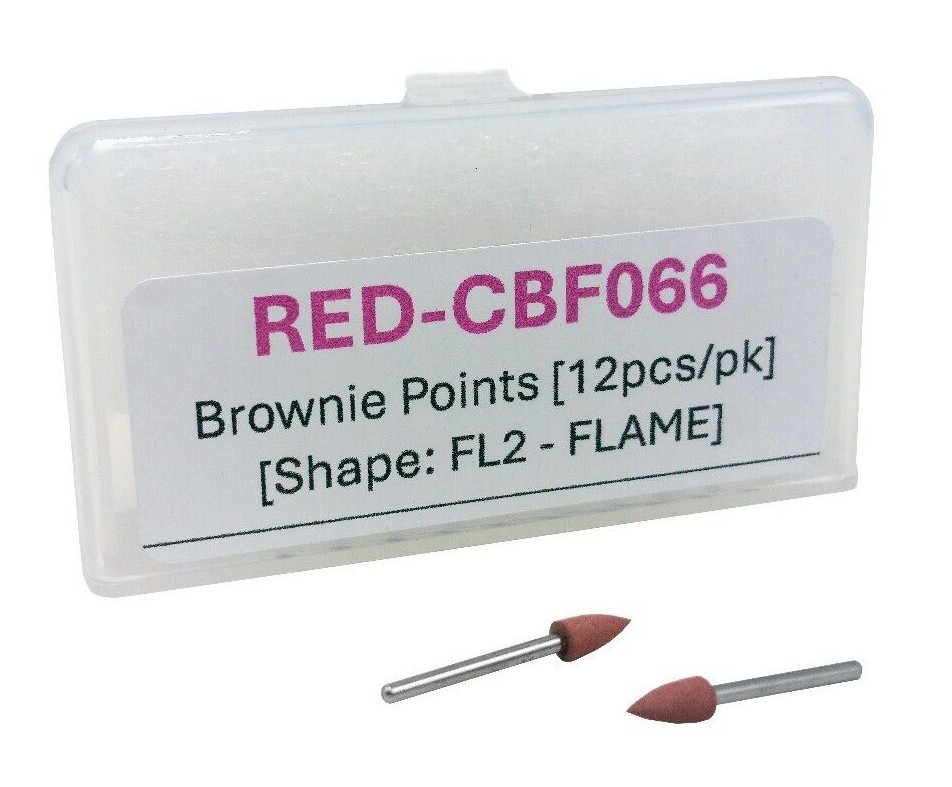 SHOFU Type Dental BROWNIE MINI POINTS Package of 12 Points