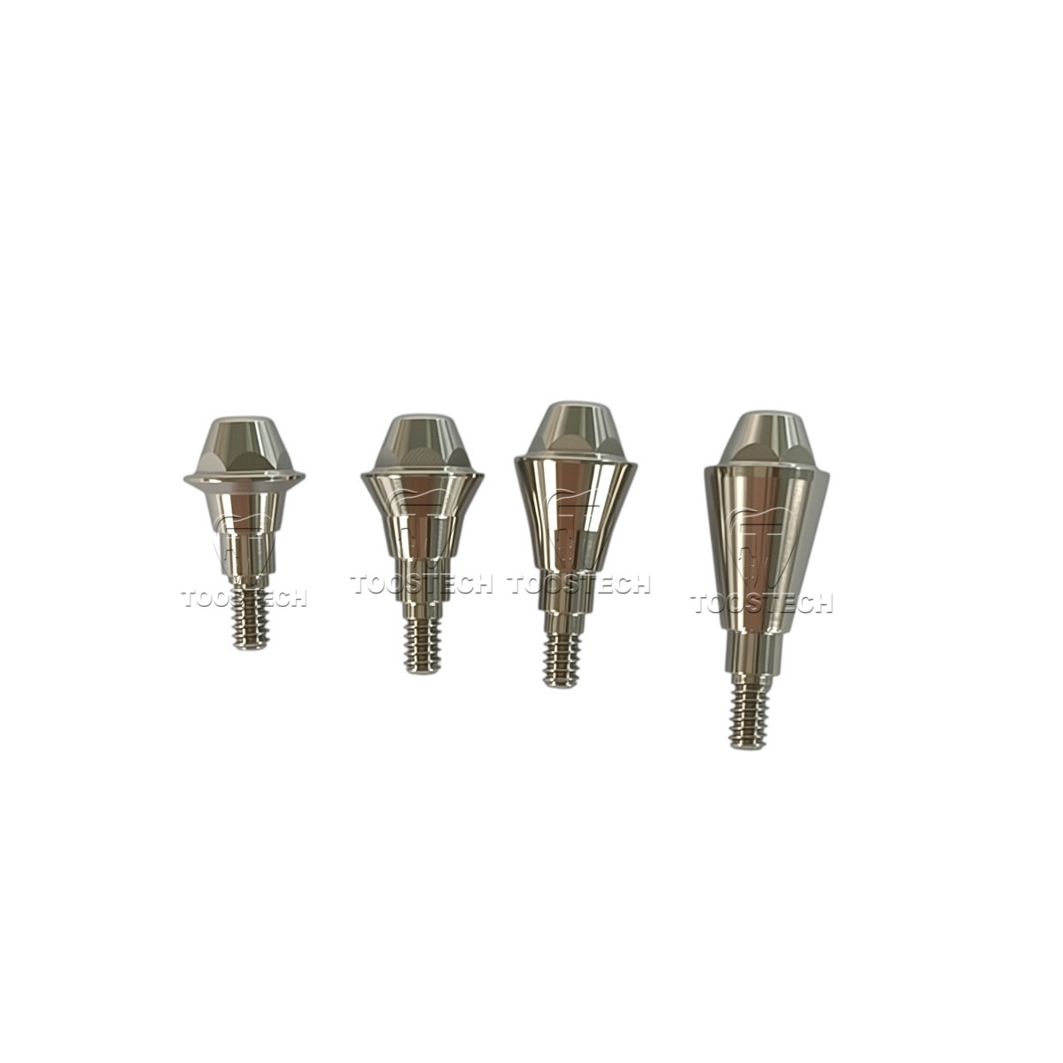 10pcs Multi unit straight abutment Straight MU abutment fits to ICX D4.8 GH1-4mm