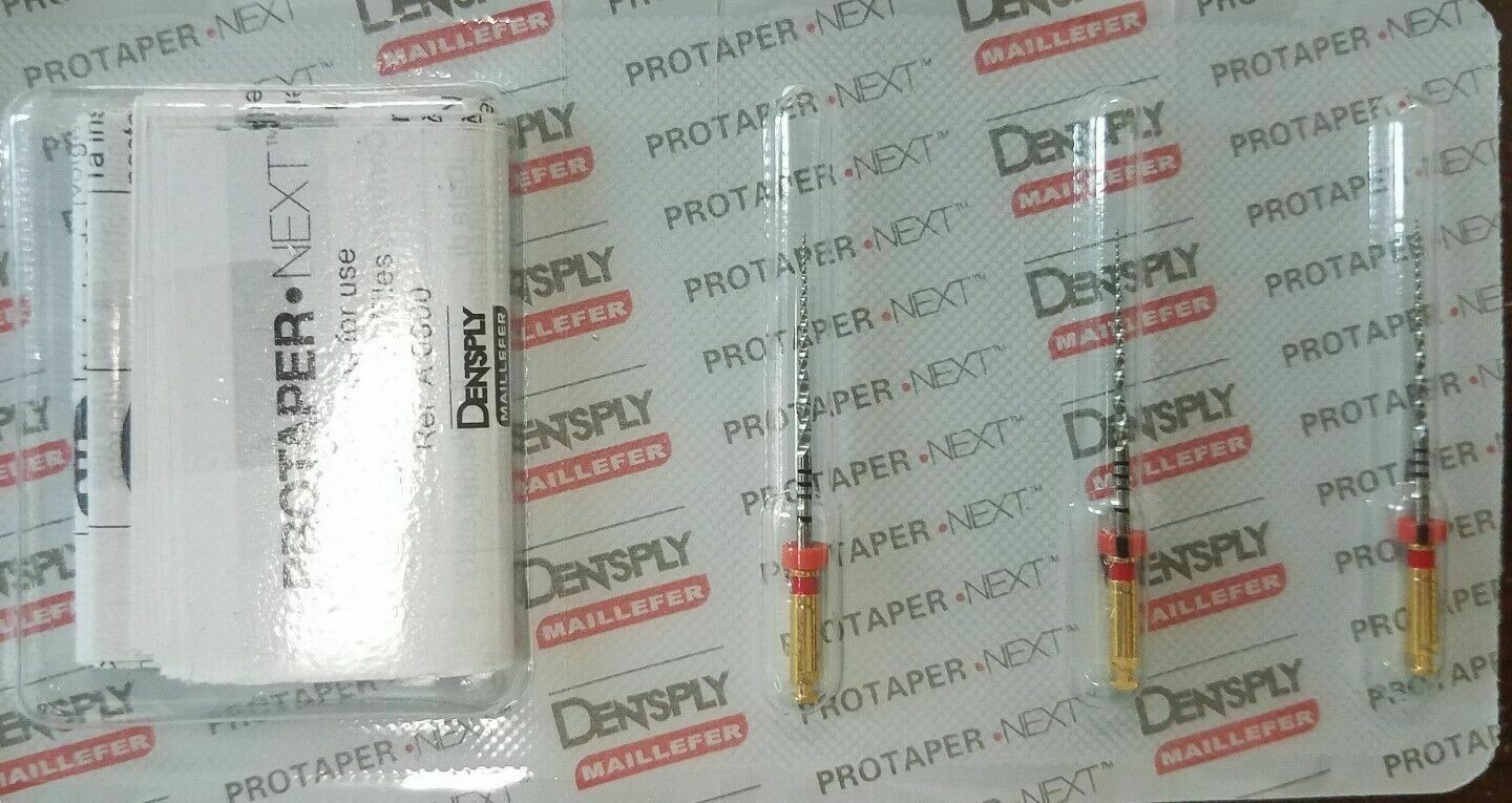 Dentsply Tulsa Protaper Next Dental Root Canal Assorted X1-X3 Files Endodontic