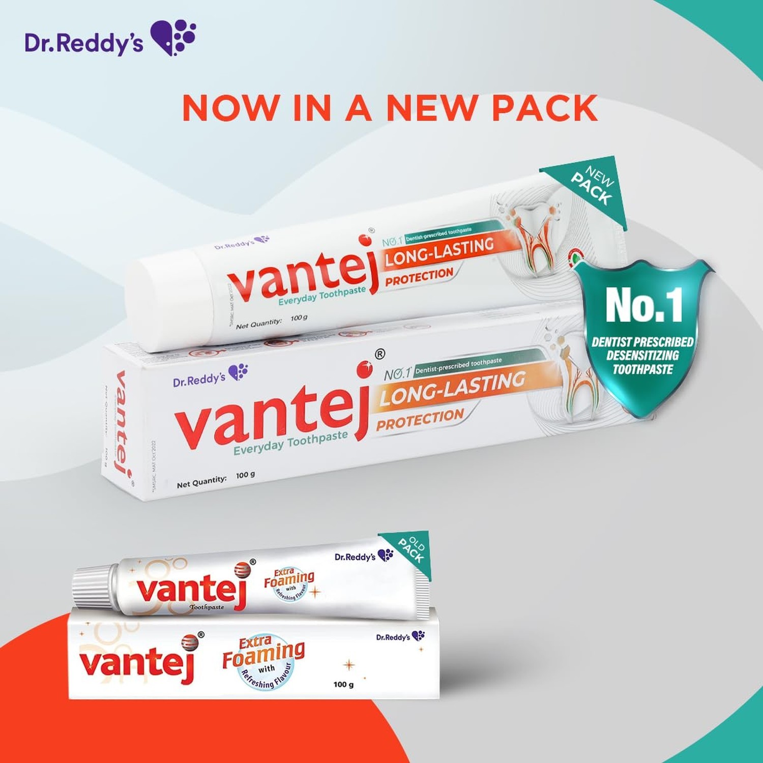 Vantej Toothpaste | Sensitivity Protection & Healing | 100 Grams | Long Lasti…