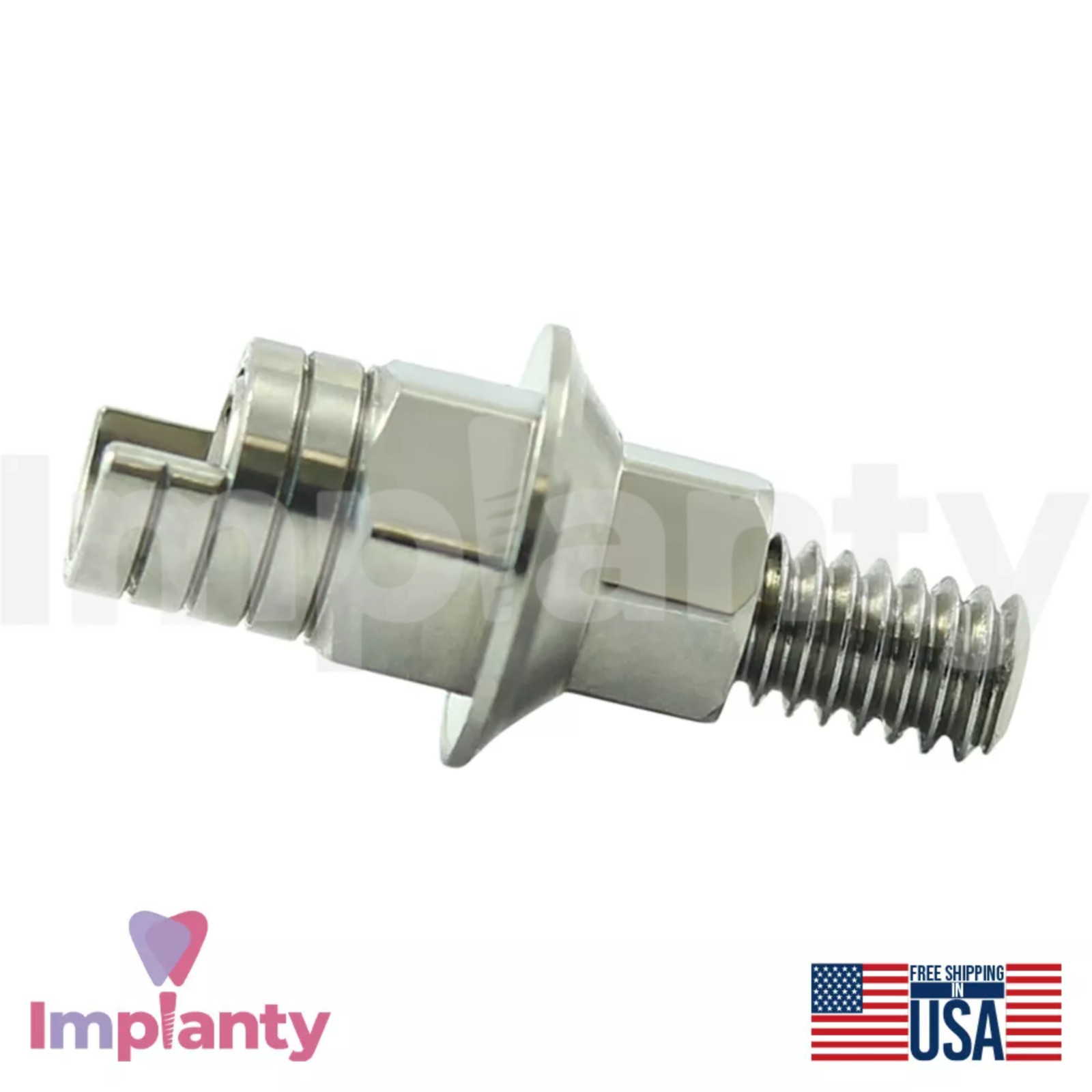 GDT Angulated Anti Rotational Titanium Base Int Hex 2.42mm Dental Lab CAD/CAM