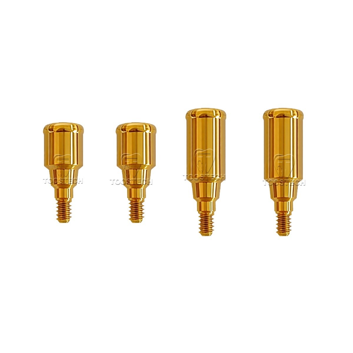 Dental Locator Abutment Male Cap kit fits to MIS (C1) Platform NP GH1~GH6mm