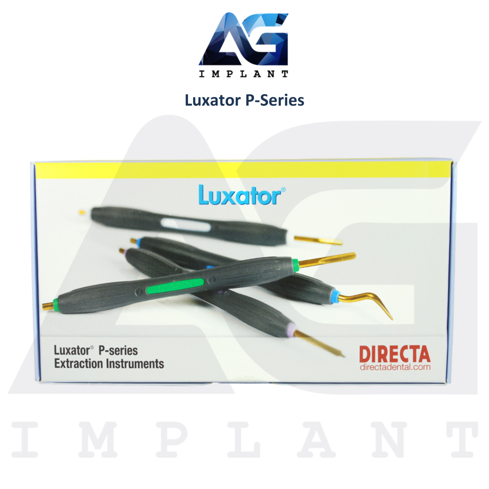 Dental Luxator P-Series Blade Shape Thin Extracting Tool Penholder Grip