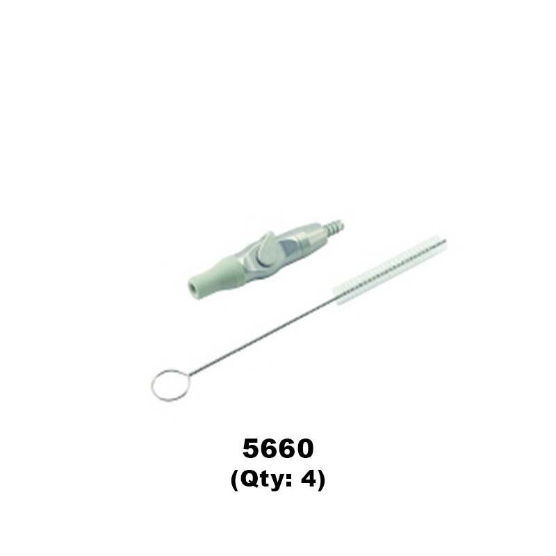 DCI Economy Autoclavable Saliva Ejector w/Quick Disconnect (4 Pack) for Dental