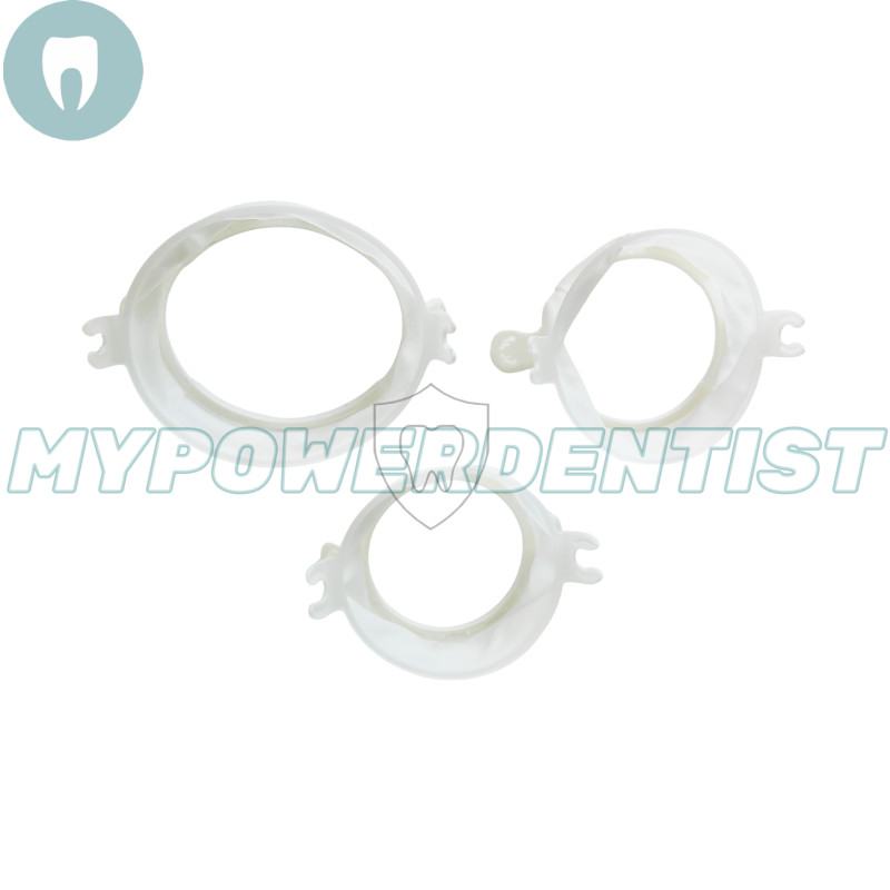 20Pc Dental Mouth Opener Lip Cheek Retractor Smile Face Saliva Tube Holder S/M/L