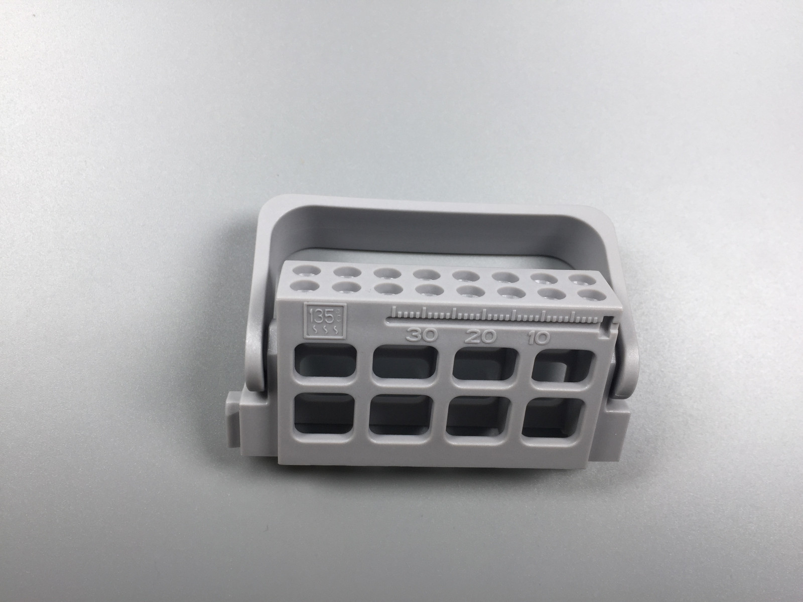Dental Endodontic Block Measure Sterilize Endo Files Holder 16 Hole Autoclavable