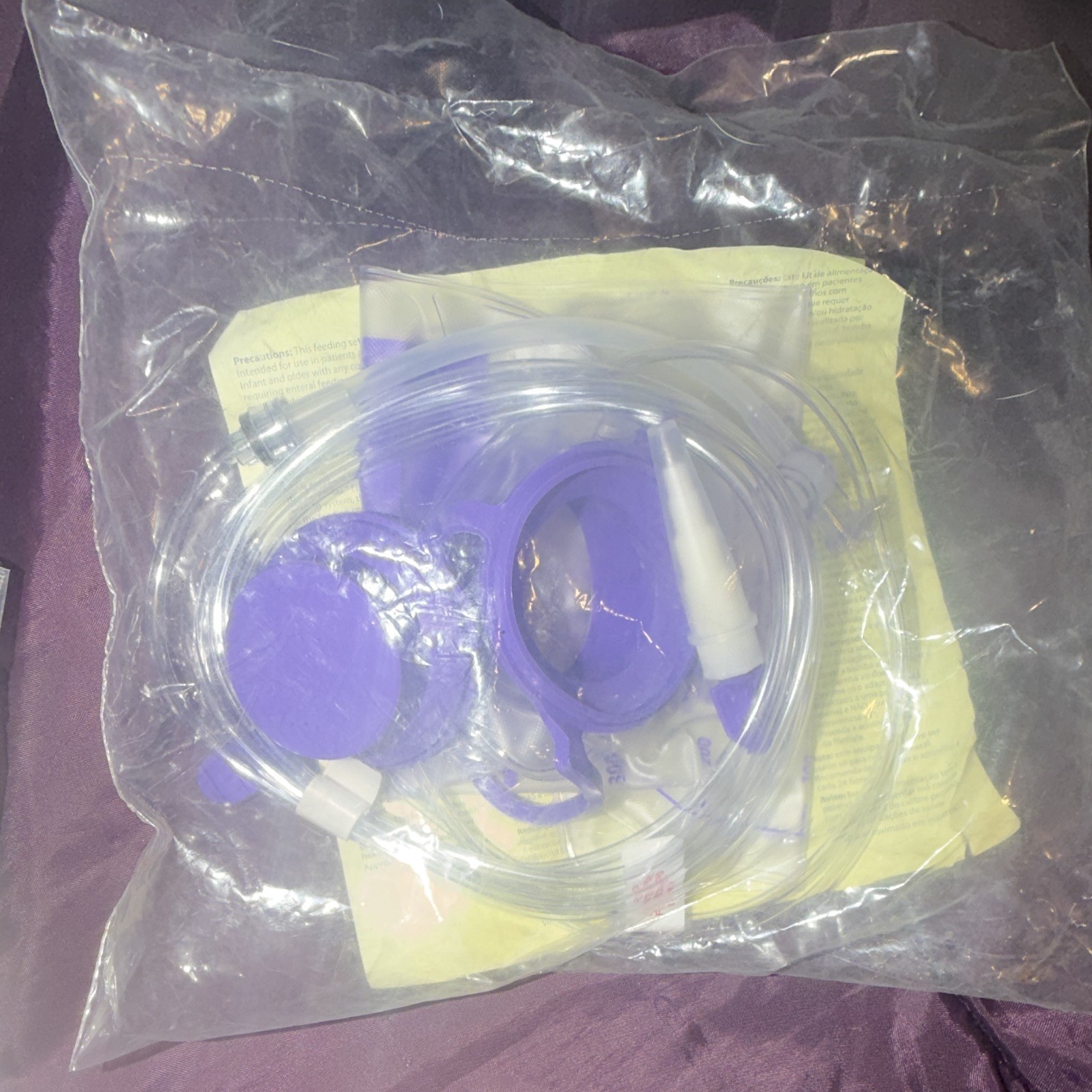 Covidien Kangaroo ePump Set Anti-Free Flow 500 mL REF 772055