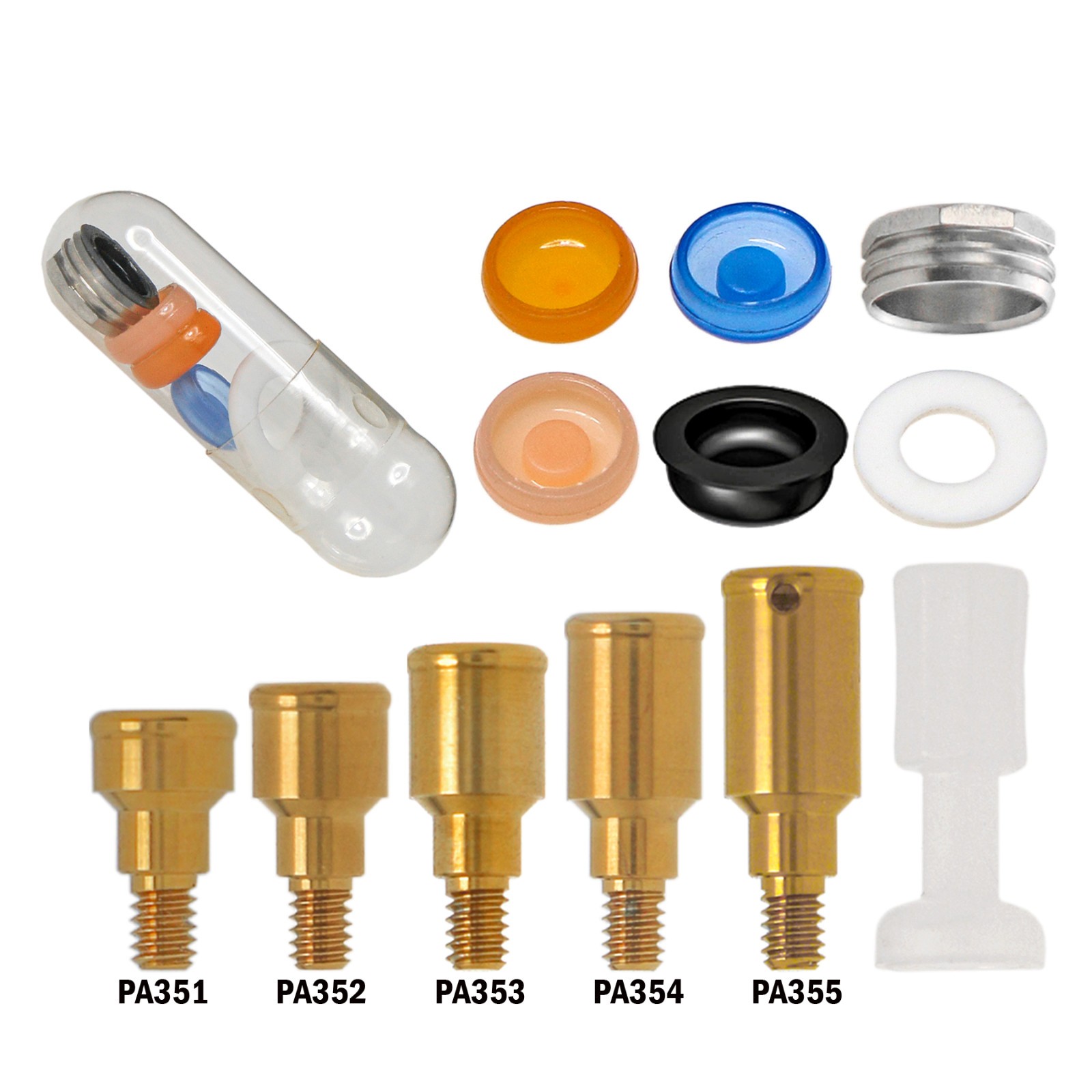 US Locator Abutment Anchor Internal Hex BioHorizons Compatible Tapered 3.5/4.5mm