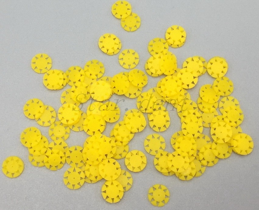 500pcs Dental Endo Files Stoppers Disinfection Counters Marking Circle Rings