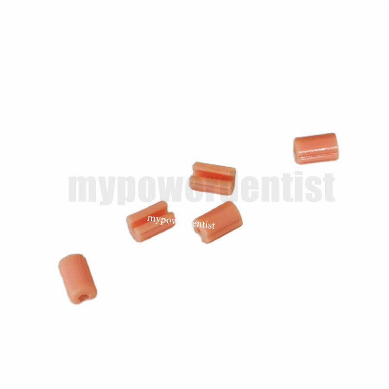 5~60Pcs Dental Pink Clips Bolt Inserts Overdenture Attachment