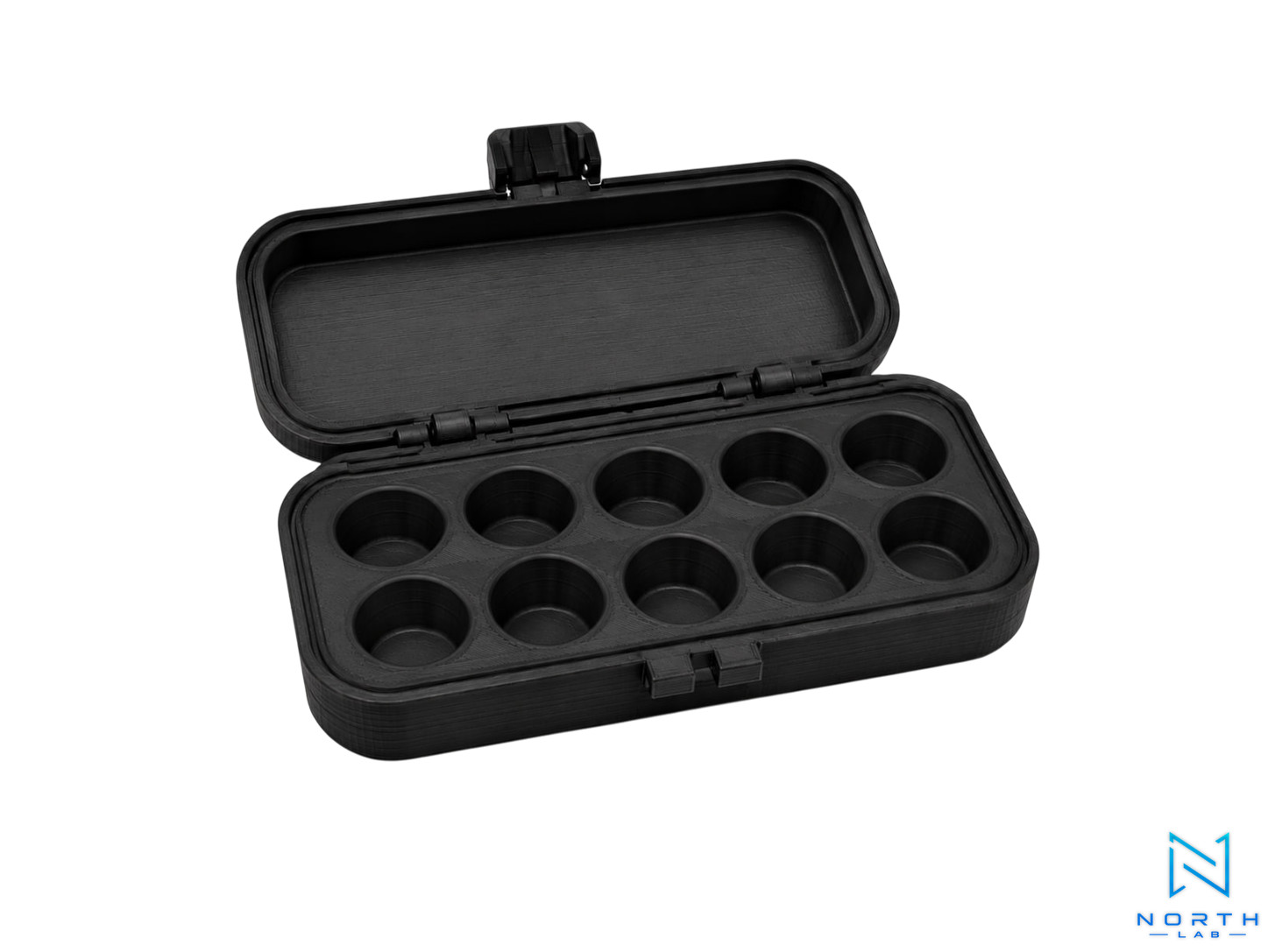 5mL Vial Storage Case Holds 10 Peptide Insulin TRT Vials Hard Organizer