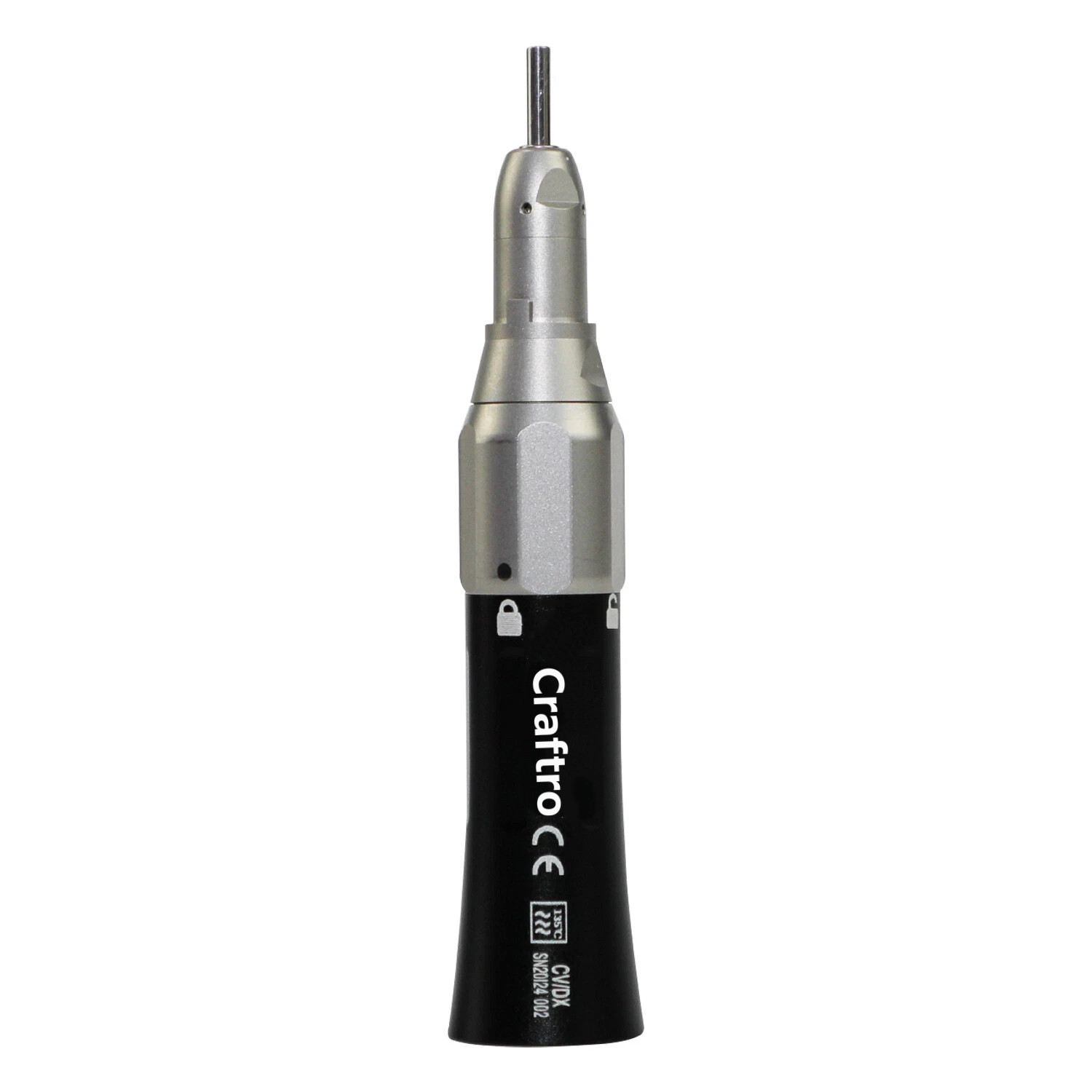 Craftro 35K Dental Lab E-Type Portable Micromotor with Straight Handpiece 3/32”