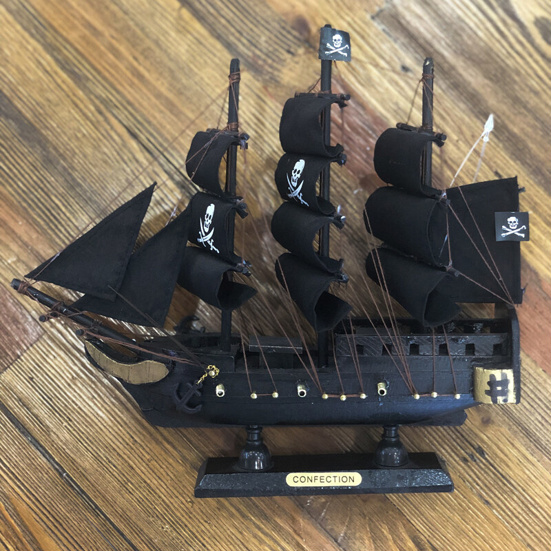 Bateau Miniature lucky k | Modèle de voilier en bois, modèle enfants cadeau