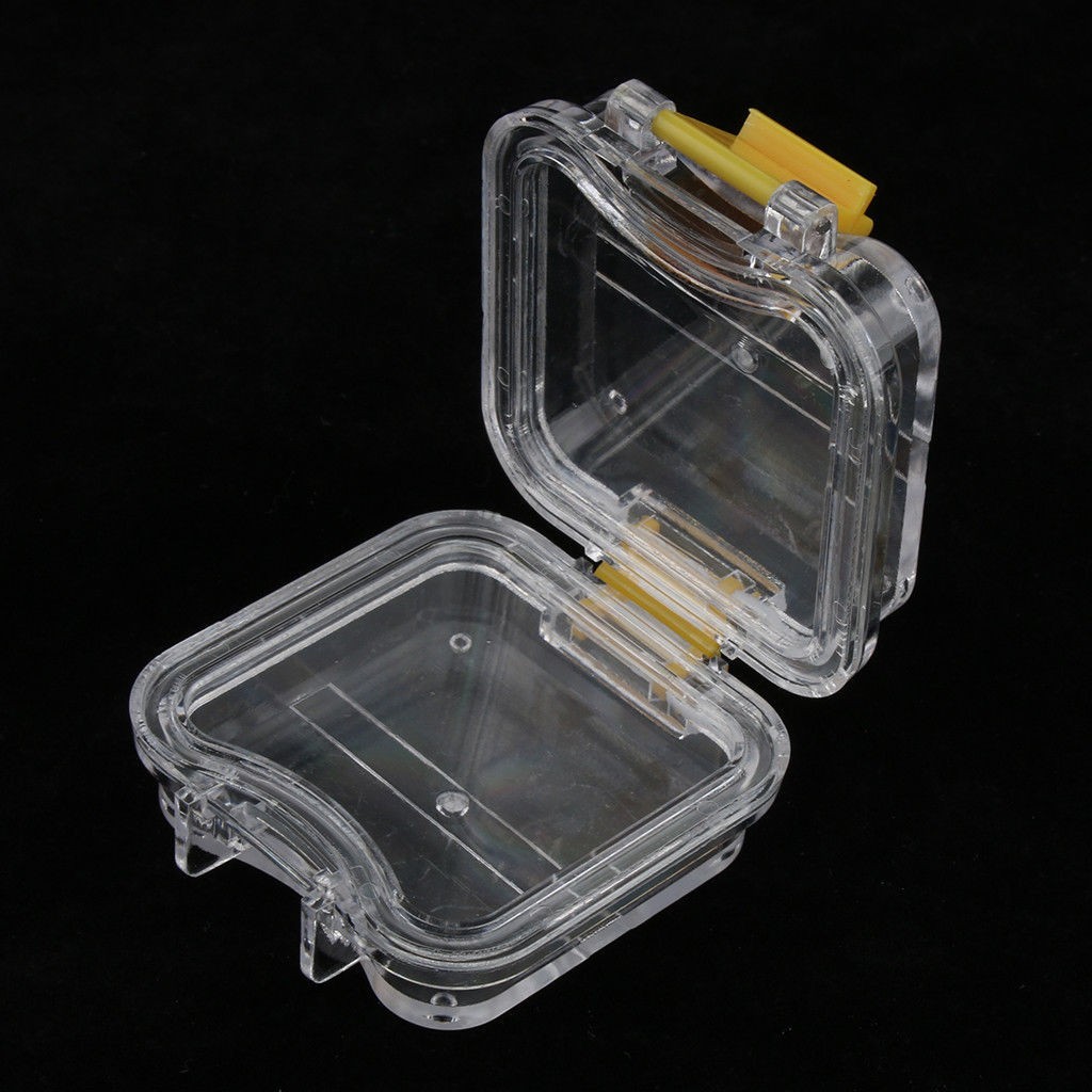 10 Pcs Dental Teeth Small Storage Crown-keeping Box With Membrane Flexible Film
