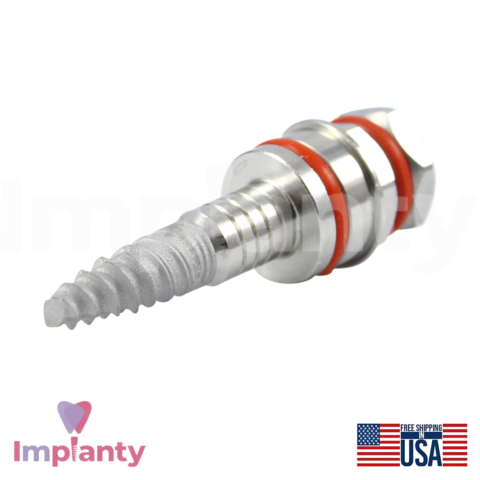 5x GDT CNP Conical Hex 2.25mm Dental Fixture and Straight Prosthetic NP Ø3.5mm