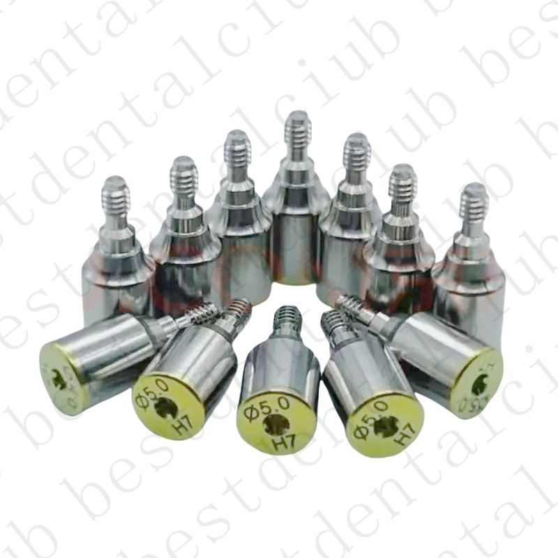 Dental Healing Cap Abutment RP NP Compatible Fit Nobel Active Yellow Purple