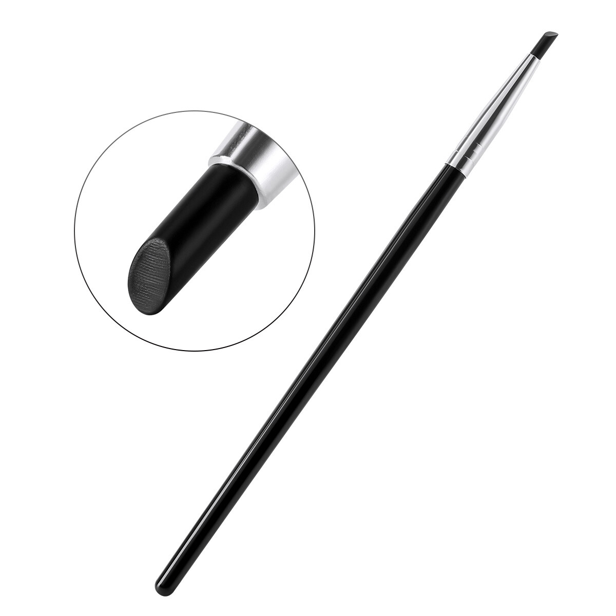 5 Pcs/Kit Dental Composite Silicone Brush Pen Resin Veneer Cement Porcelain Nib